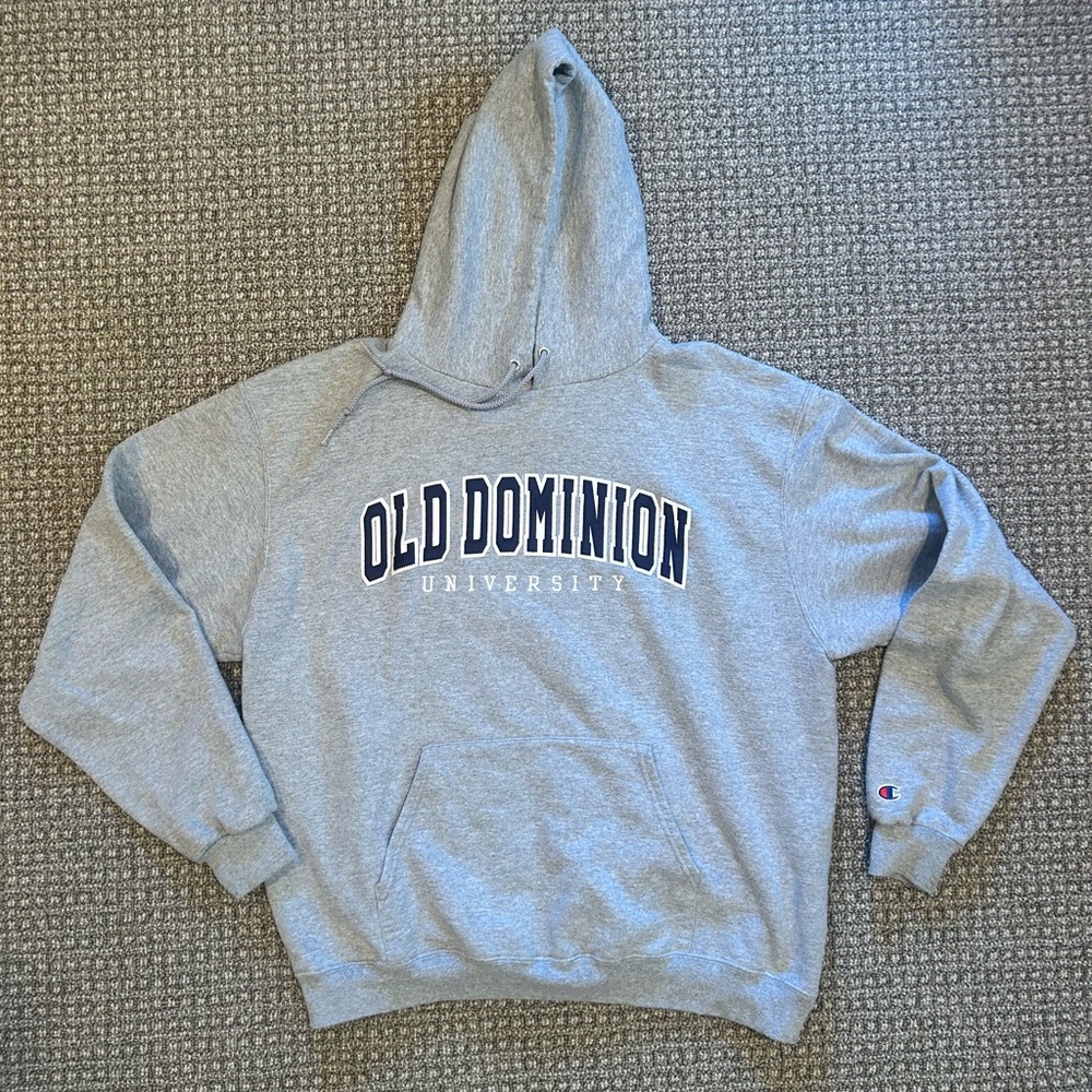 Champion Gray Old Dominion University Hoodie